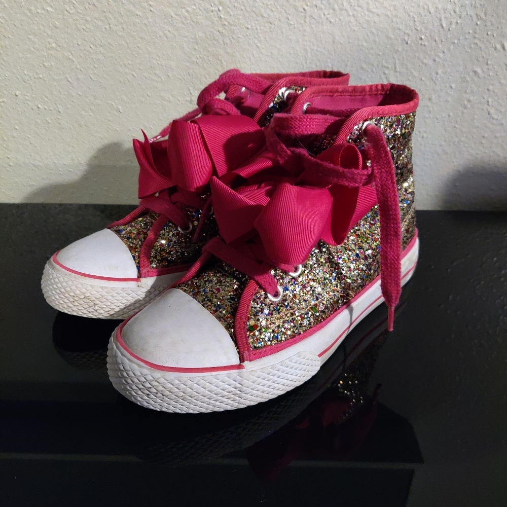 JoJo Siwa 2.5 Girls Shoes Glitter Bows Pink